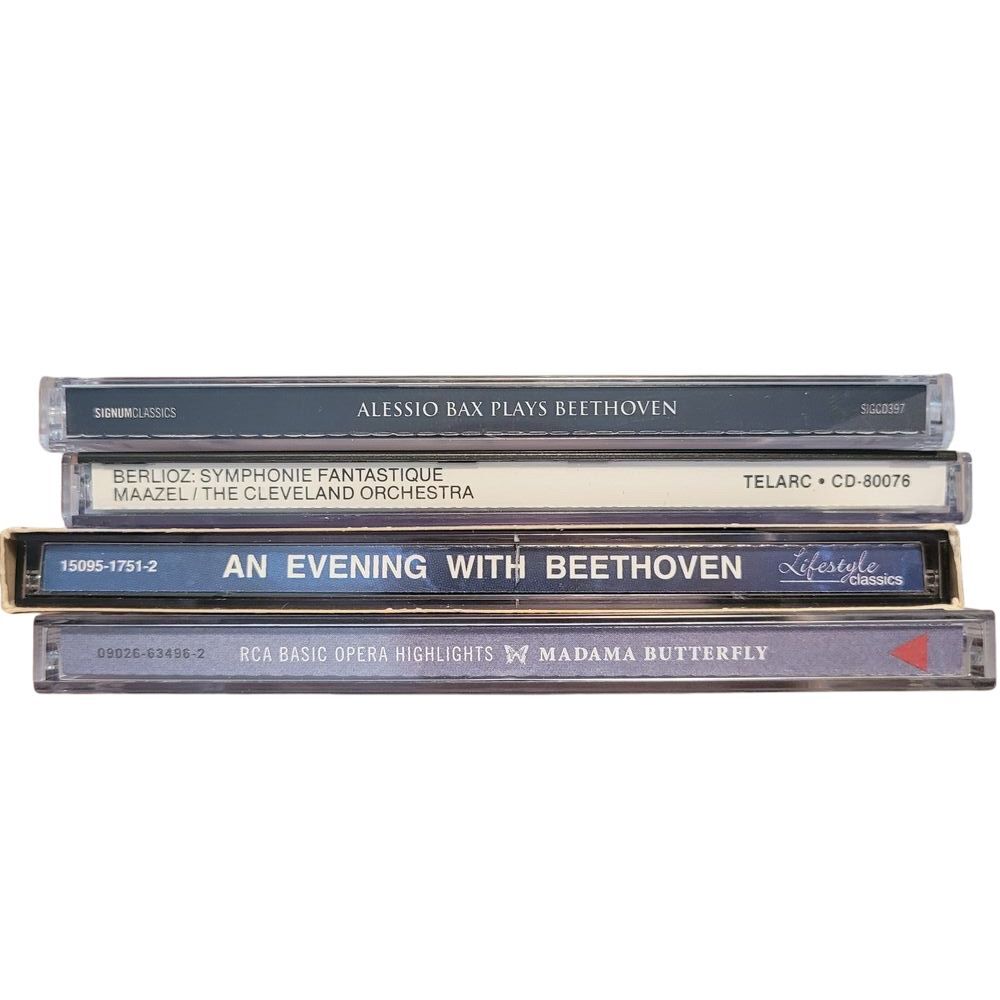 Classical Music CD Lot Beethoven Alessio Bax Puccini Madama Butterfly Berlioz